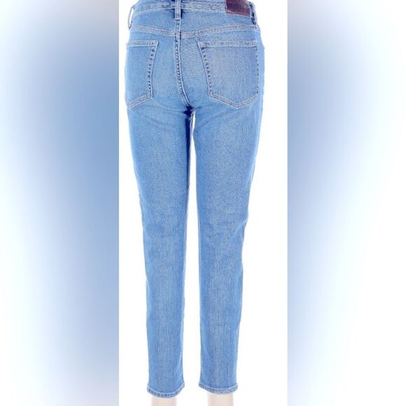 🛍️Lauren Jeans CO. Women’s Topered Leg Blue Jeans Petite Size 6P 💥 - Picture 3 of 8